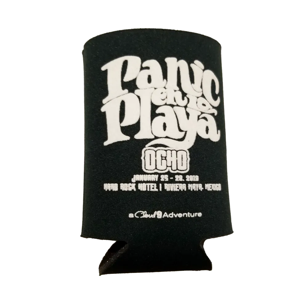 Panic en La Playa Ocho Koozie - 2019 (Includes Shipping)