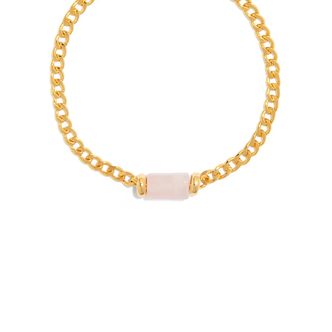 PINK QUARTZ AURA BRACELET