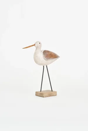 Pájaro decorativo grande con base