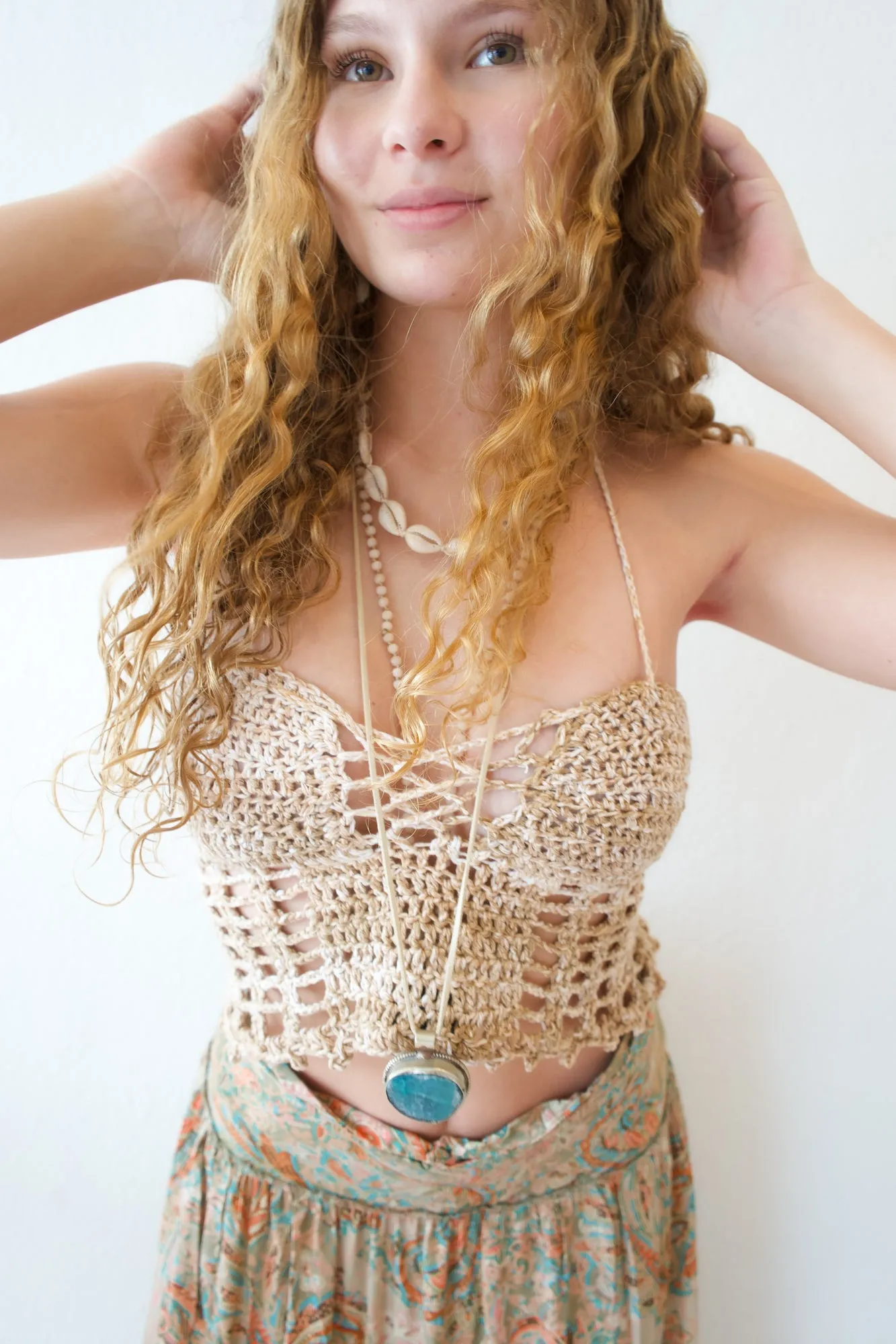 Playa Clelia Crochet Top