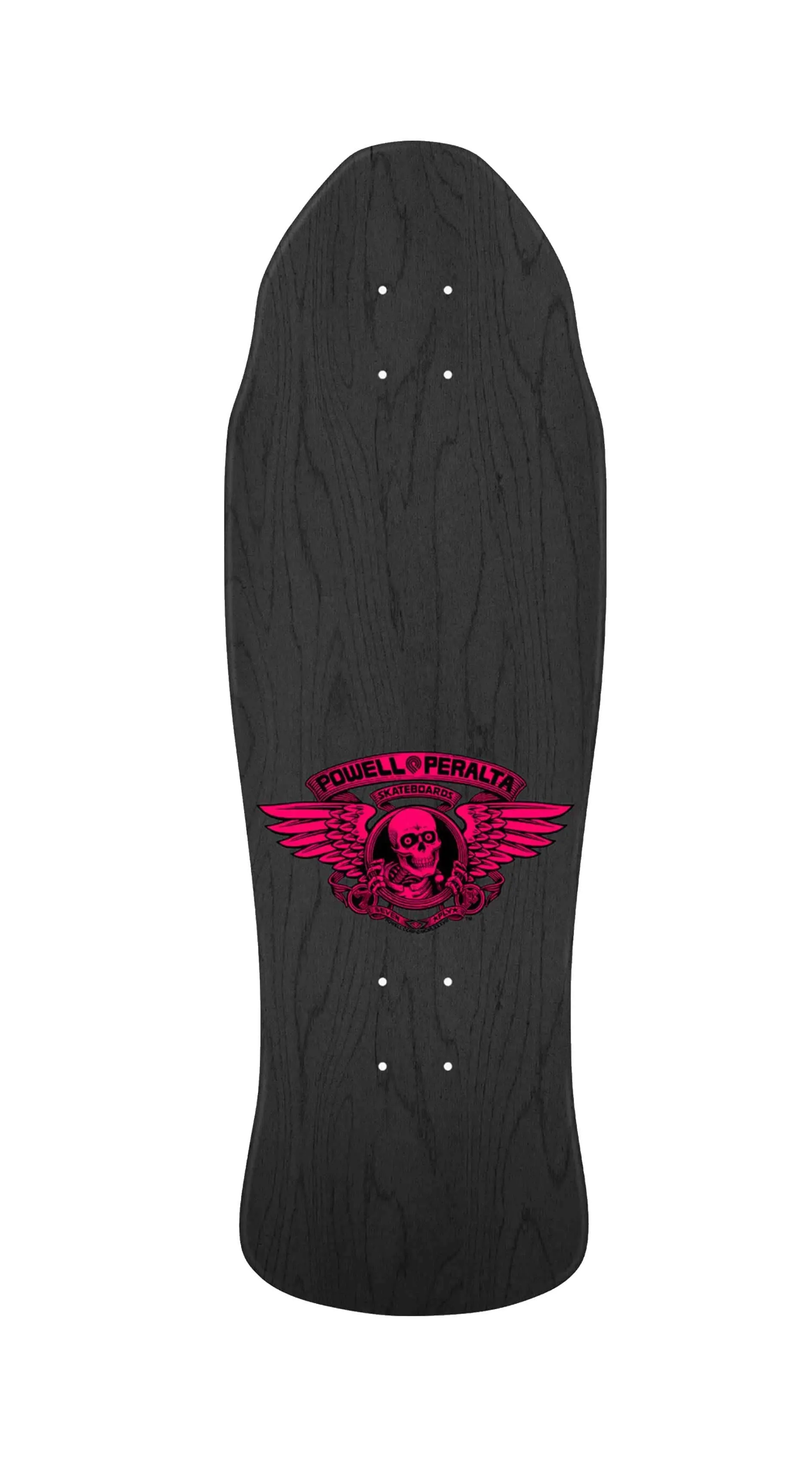 Powell Peralta Caballero Street Black Stained Reissue Skateboard Deck Prebook - Tabla