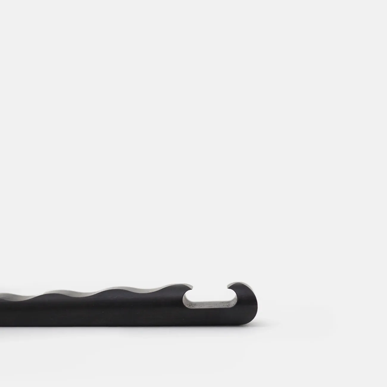 Ripple Bottle Opener in Carbon Black