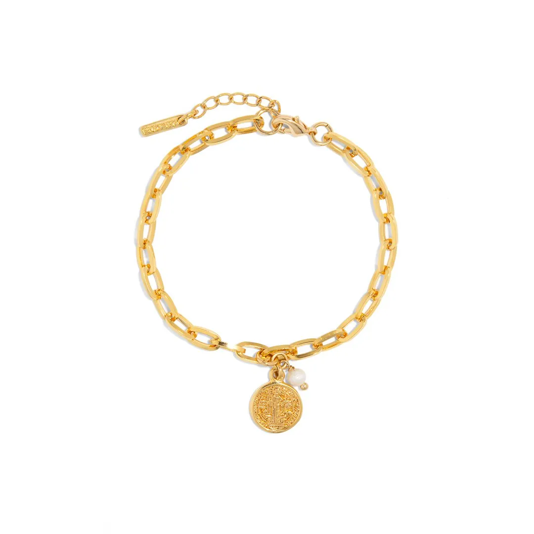 SAN BENITO MEDAL BRACELET