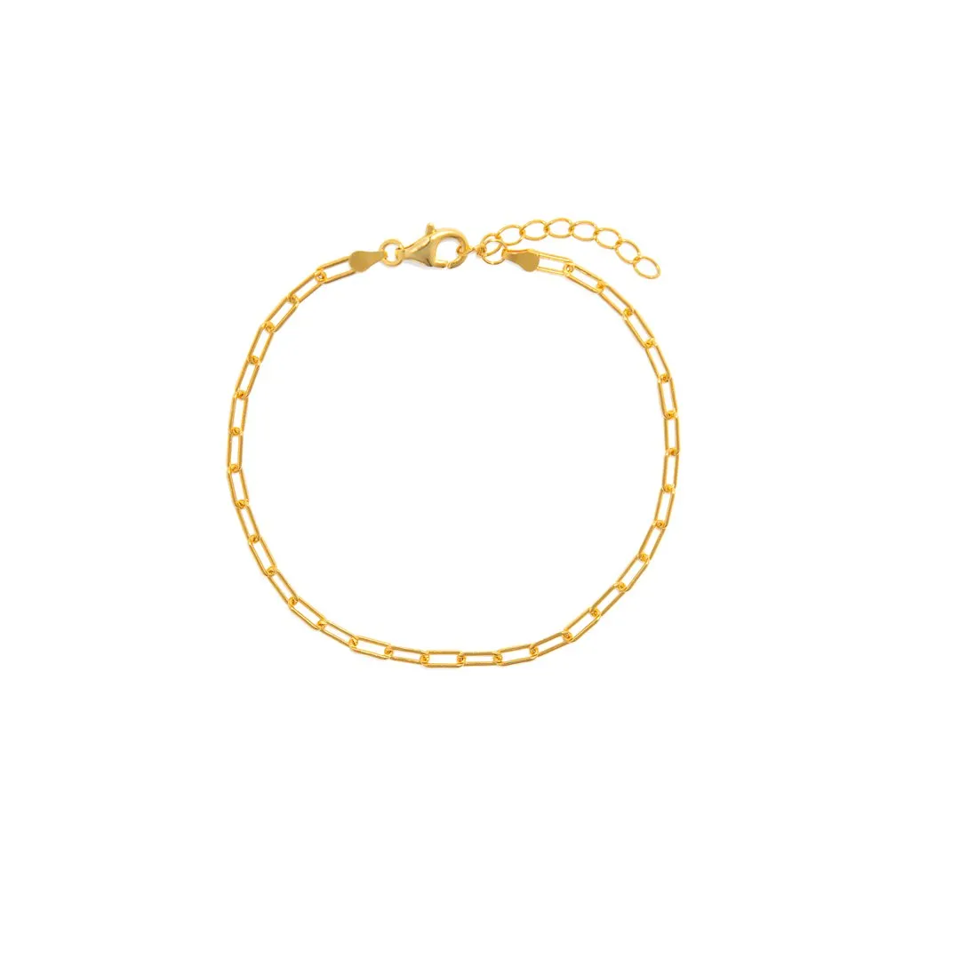 SERENA GOLDEN LINKS BRACELET