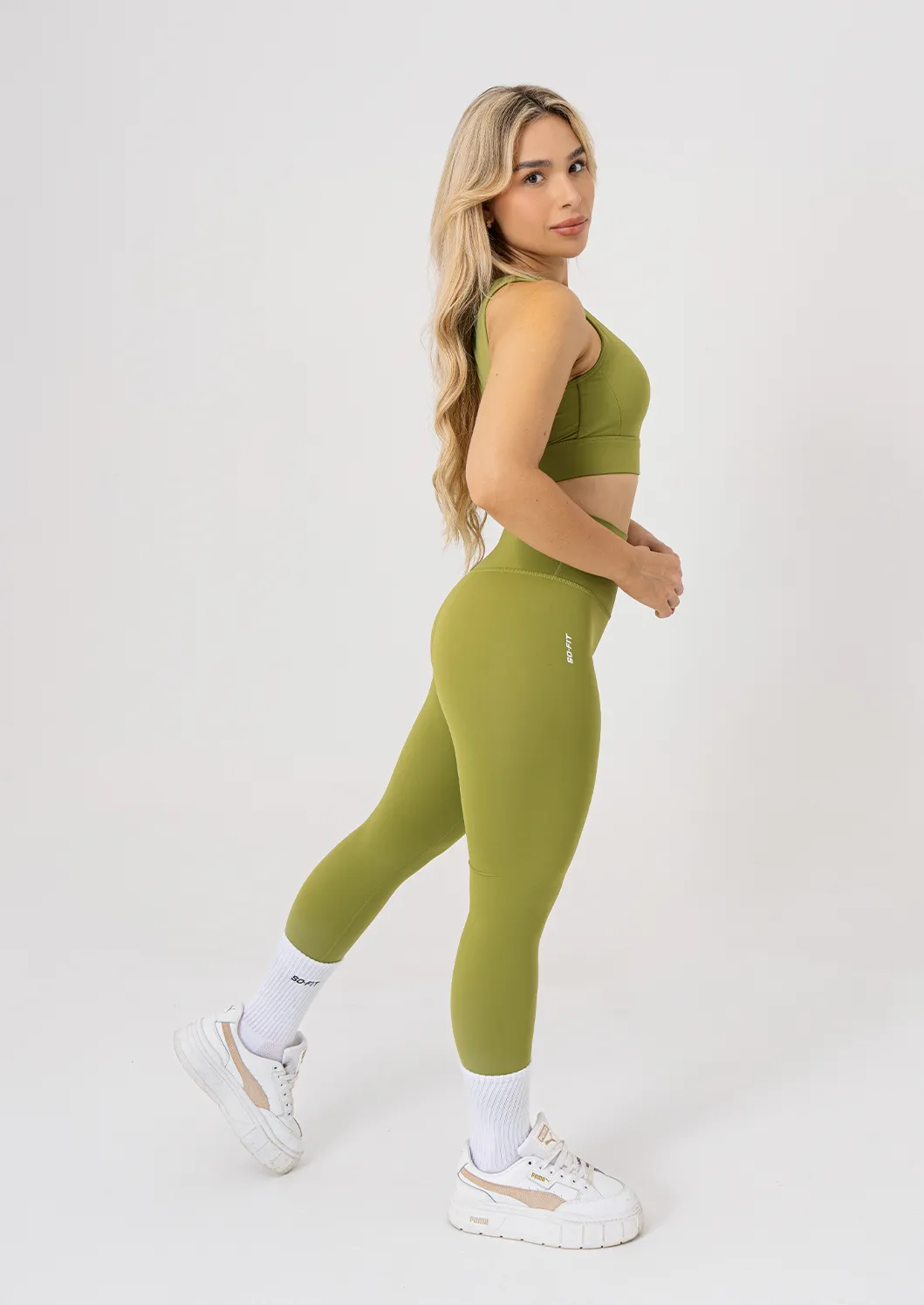 Talla XS  BROCHE VERDE - (top y leggings se venden por separado)