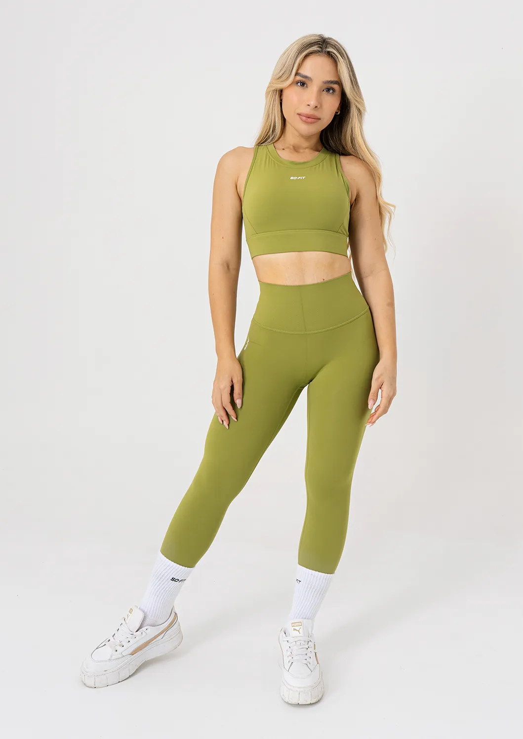 Talla XS  BROCHE VERDE - (top y leggings se venden por separado)