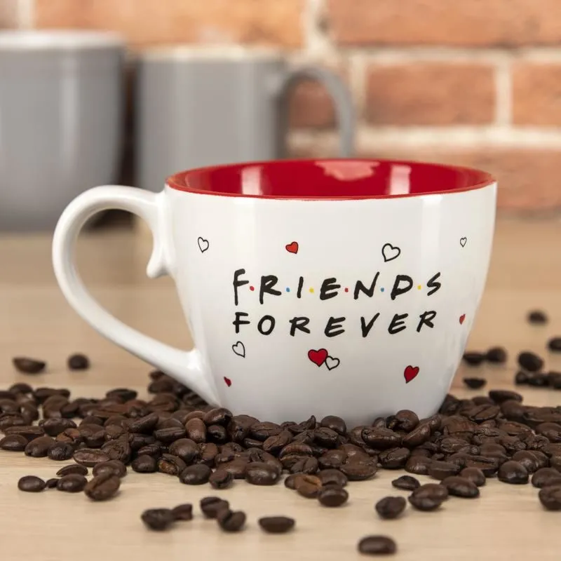 Taza de porcelana friends forever 414 mL