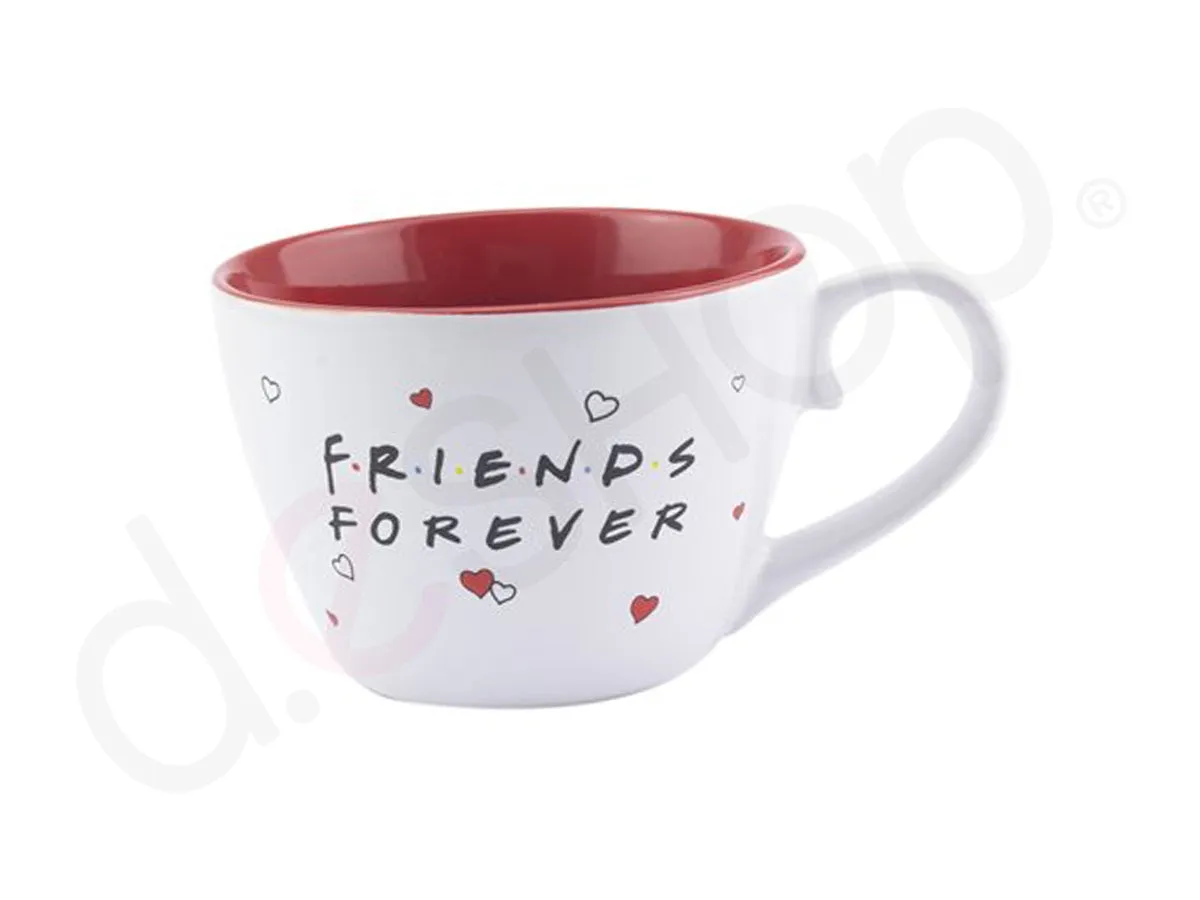 Taza de porcelana friends forever 414 mL