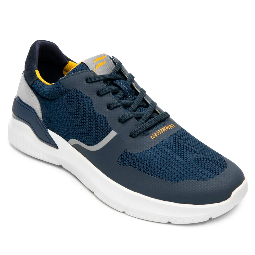 Tenis Casuales Para Hombre Con Agujetas Flexi 405407