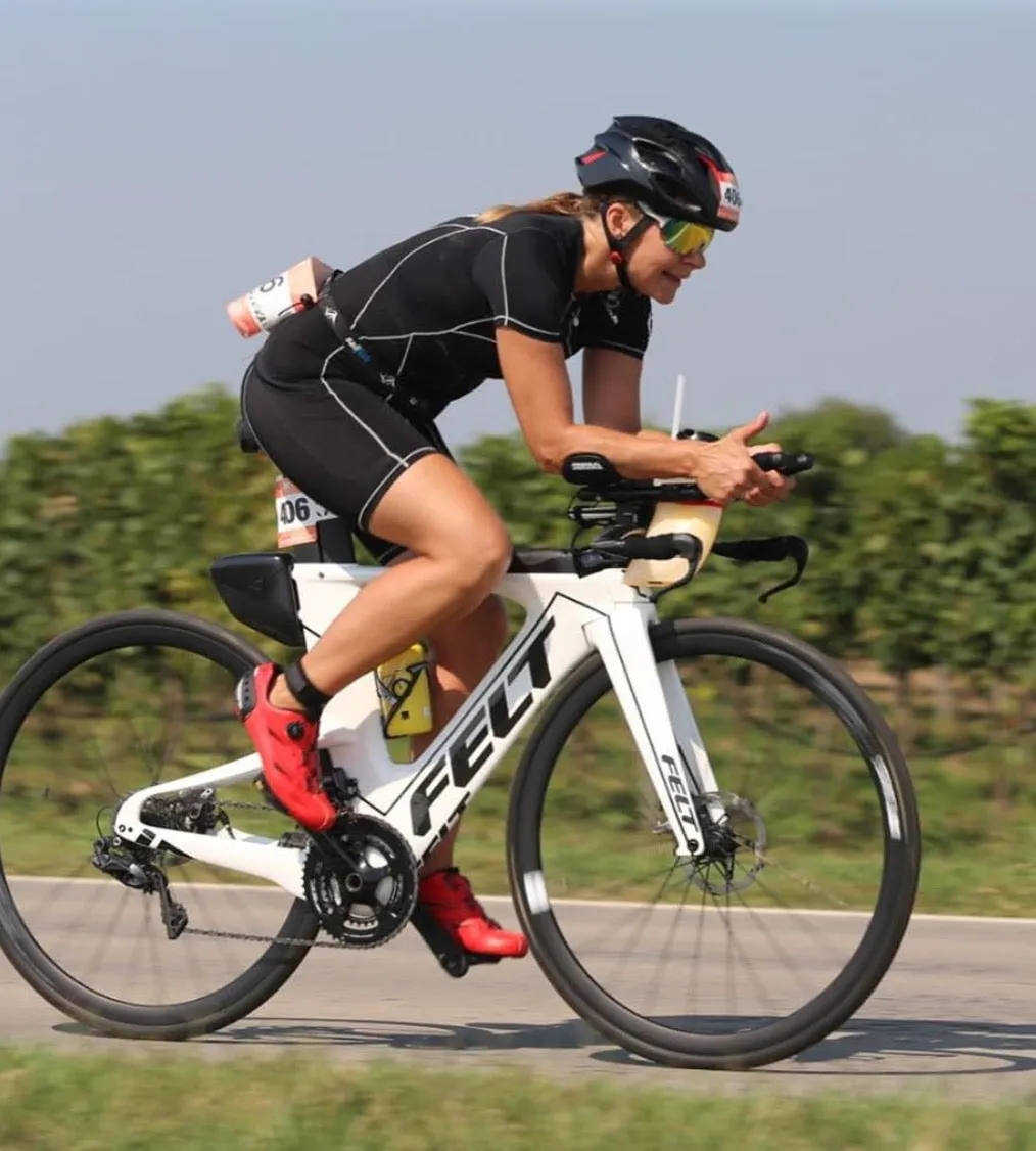 Traje de triatlón Riviera de manga corta para mujer, personalizado