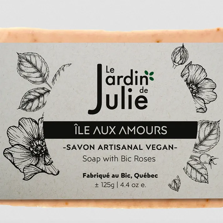 Vegan Soaps by Le Jardin de Julie 