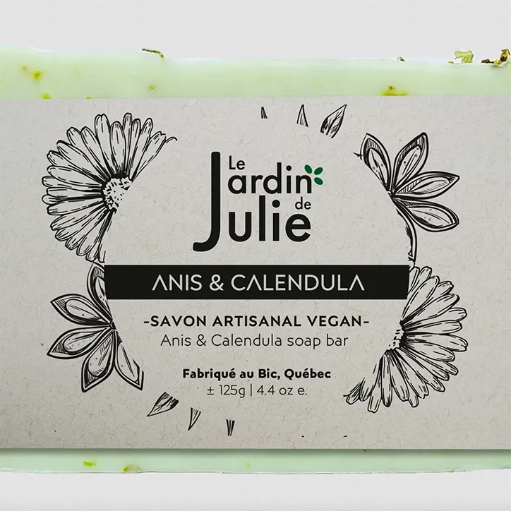 Vegan Soaps by Le Jardin de Julie 