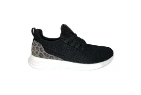 Zapatilla Mujer Milan Leopard Black