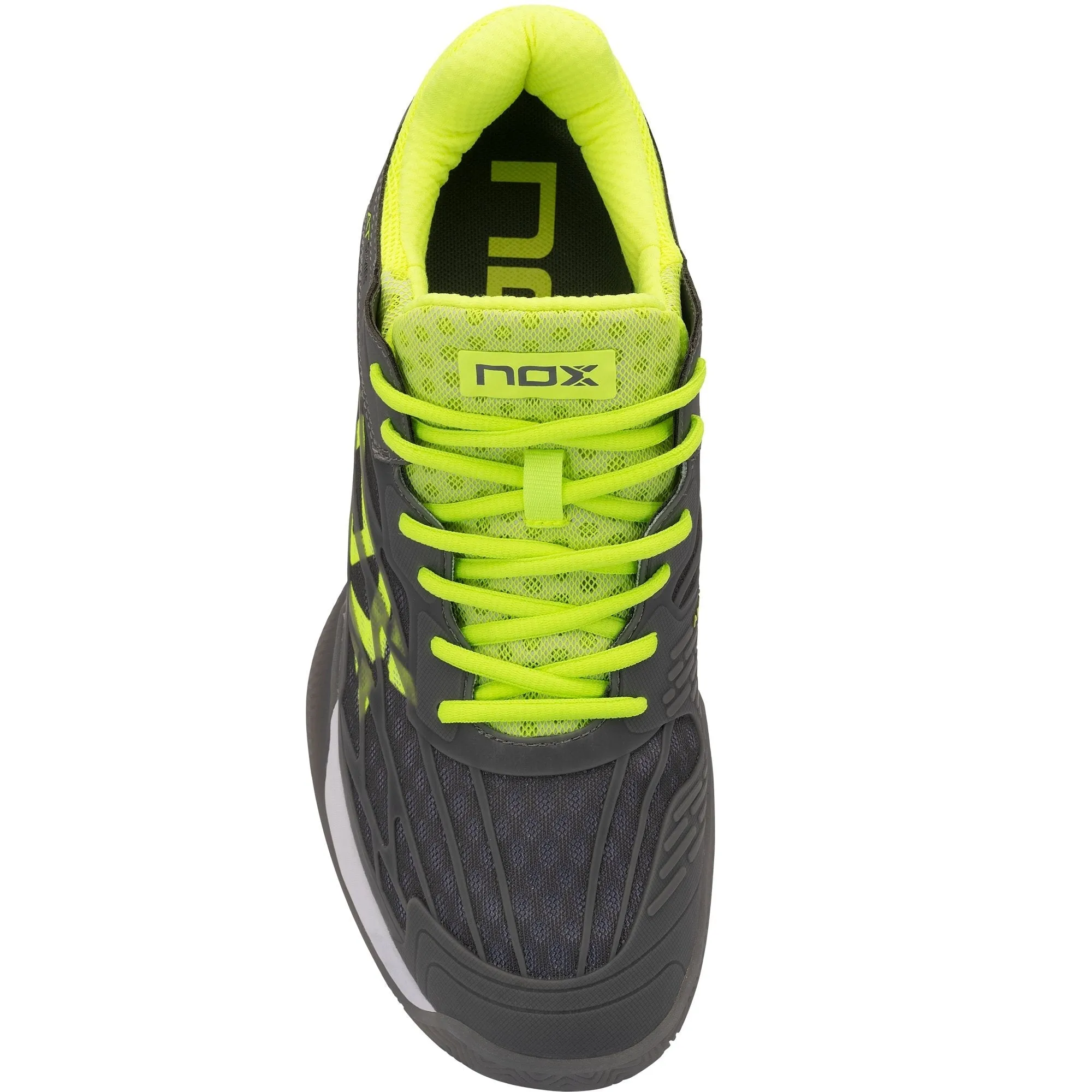 Zapatillas de pádel Nox AT10 LUX Gris/Amarillo Flúor