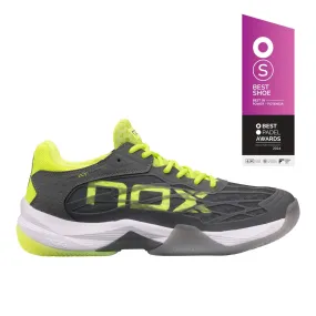 Zapatillas de pádel Nox AT10 LUX Gris/Amarillo Flúor