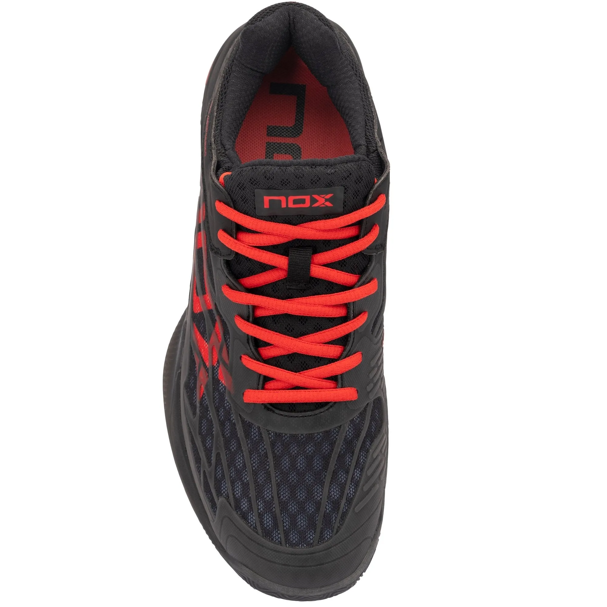 Zapatillas de pádel Nox AT10 LUX Negro/Rojo