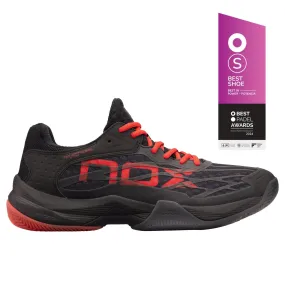 Zapatillas de pádel Nox AT10 LUX Negro/Rojo