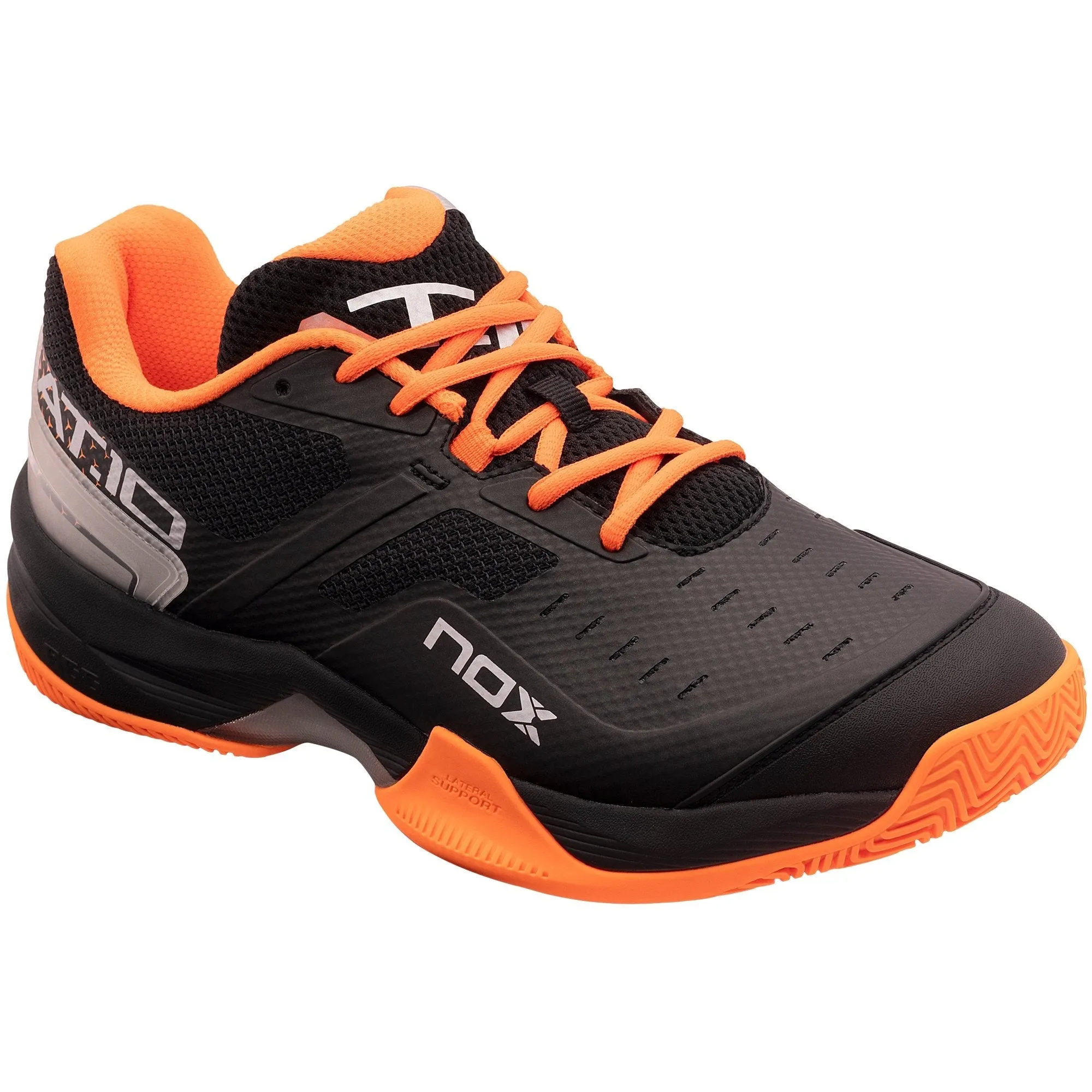 Zapatillas de pádel Nox AT10 Negro/Naranja