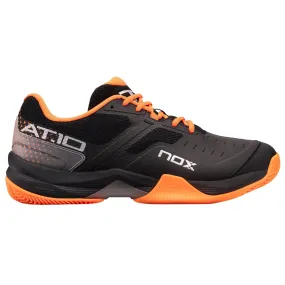 Zapatillas de pádel Nox AT10 Negro/Naranja