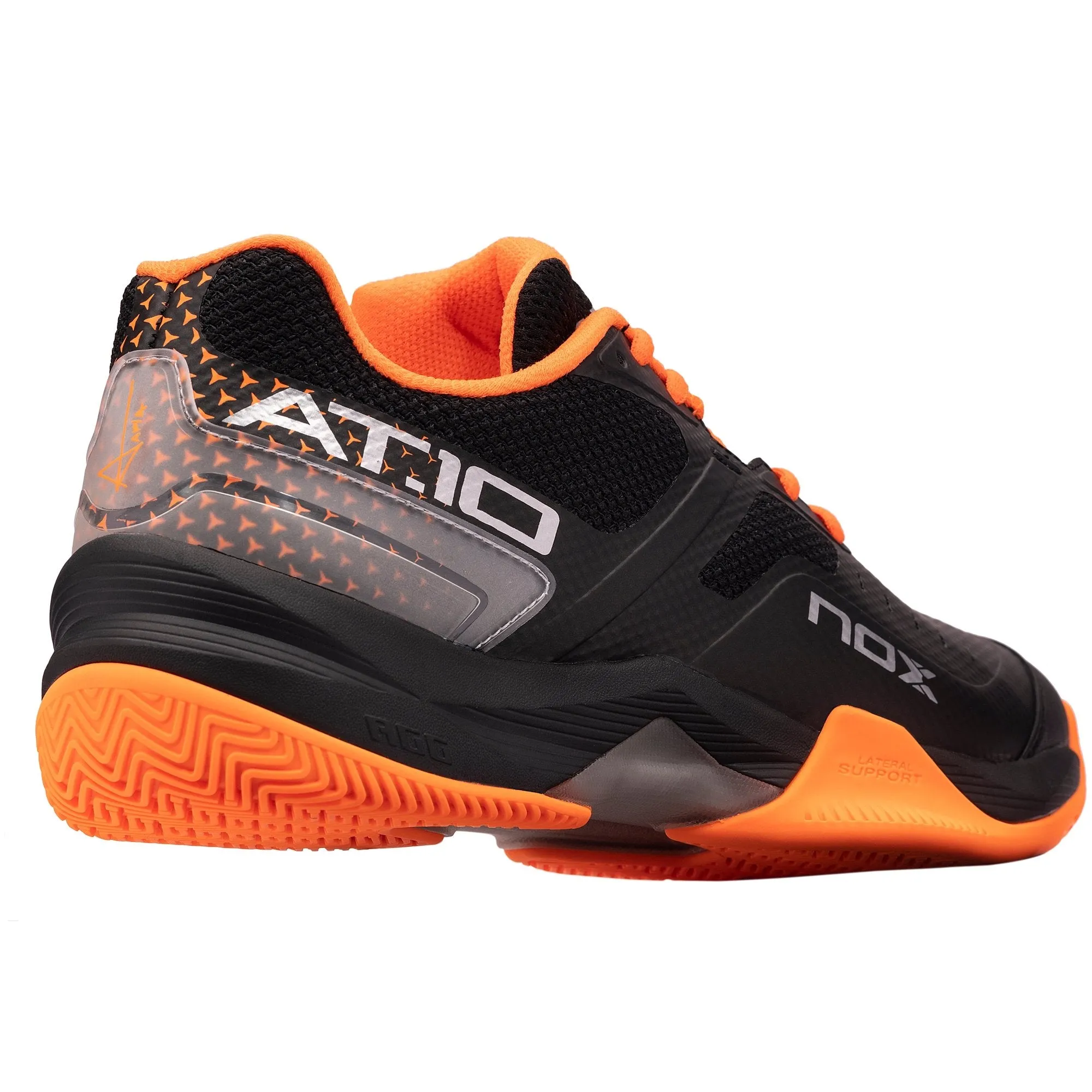 Zapatillas de pádel Nox AT10 Negro/Naranja