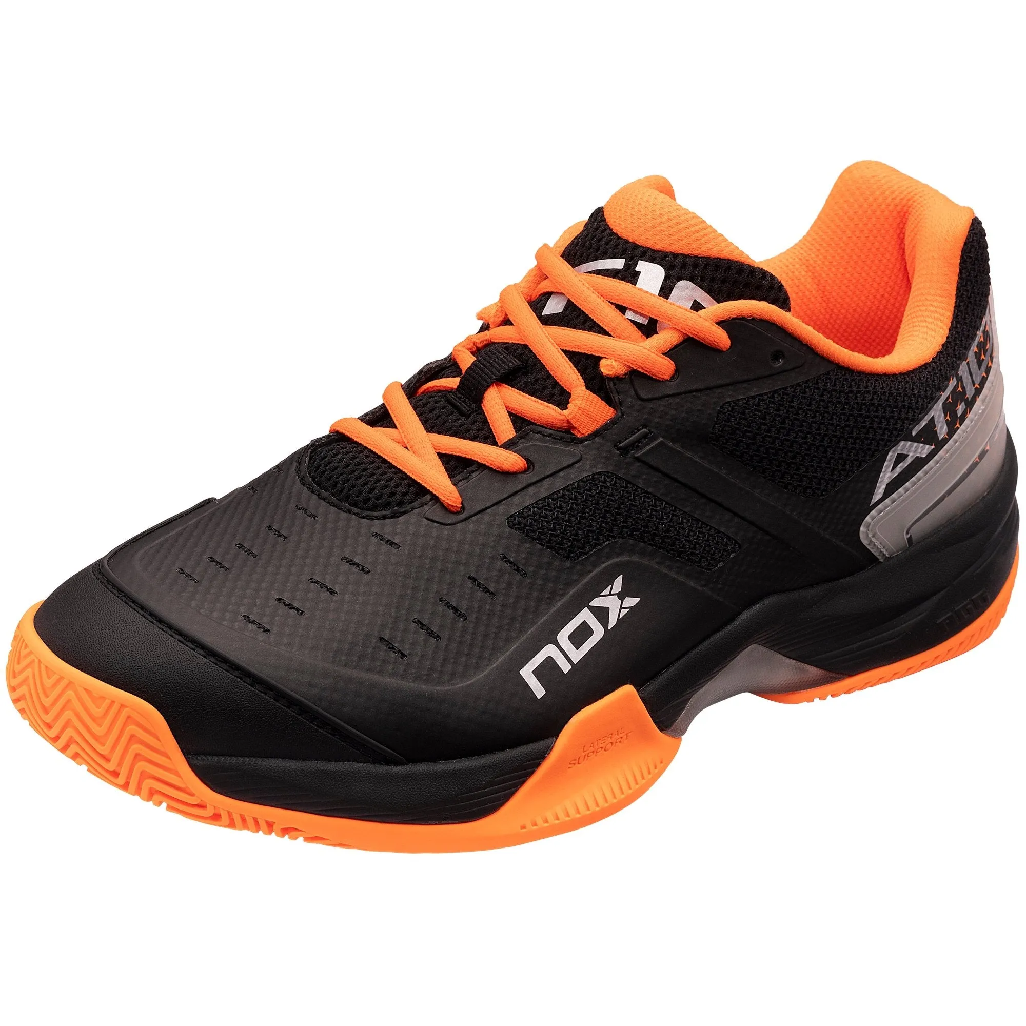 Zapatillas de pádel Nox AT10 Negro/Naranja