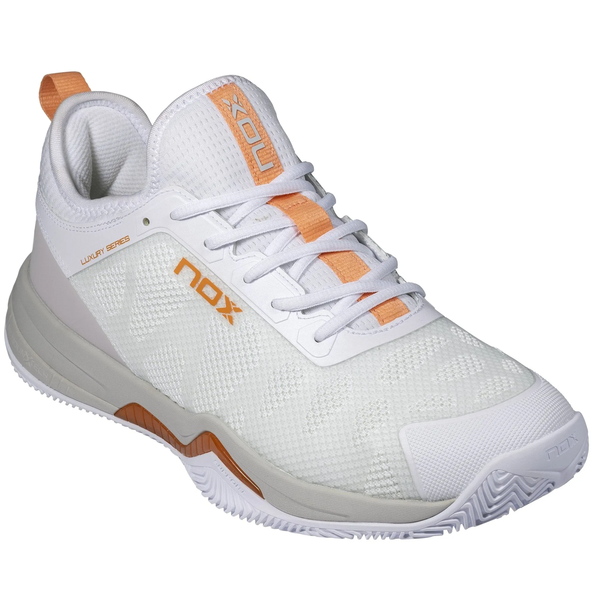 Zapatillas de Pádel Nox NERBO Blanco/Coral