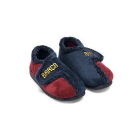 Zapatillas estilo bota niños FC Barcelona Letras