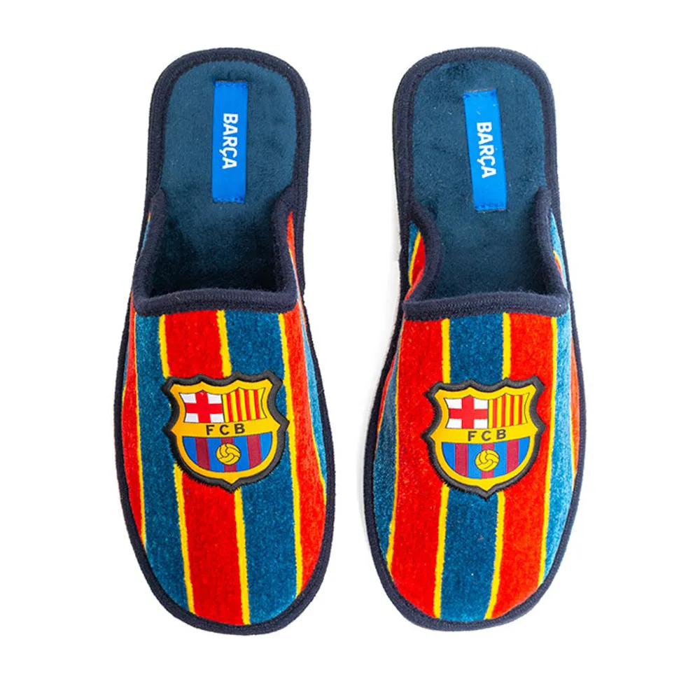 Zapatillas FC Barcelona Chinilla Tricolor