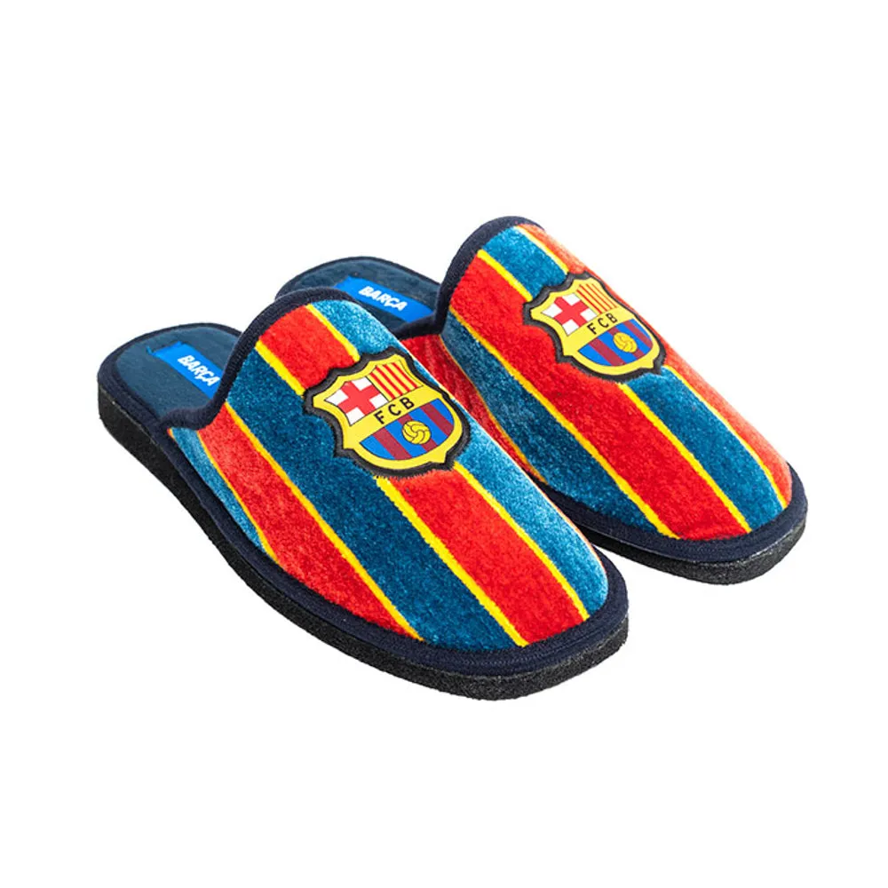 Zapatillas FC Barcelona Chinilla Tricolor